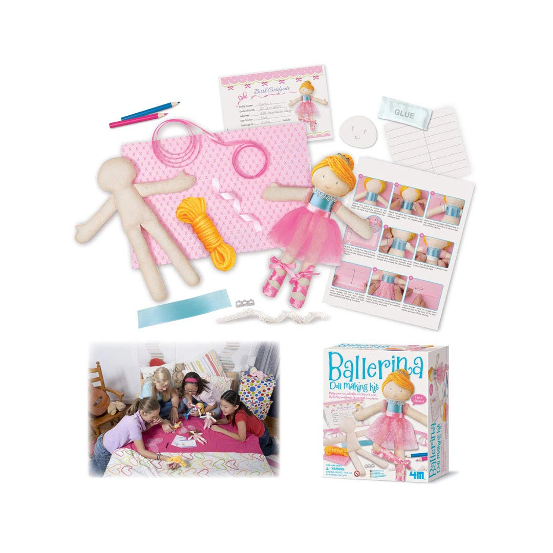 لعبة صنع العروسة البالرينا للبنات