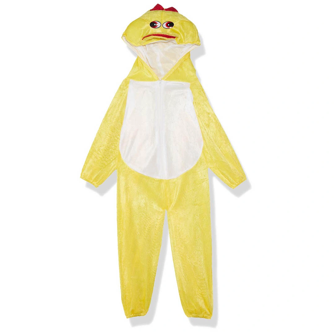 لبس تنكري للأطفال شكل كتكوت - أصفر