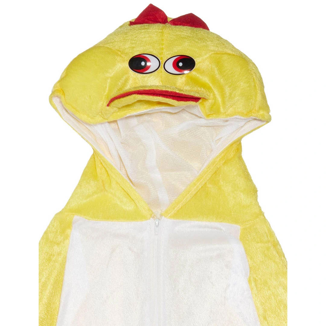 لبس تنكري للأطفال شكل كتكوت - أصفر