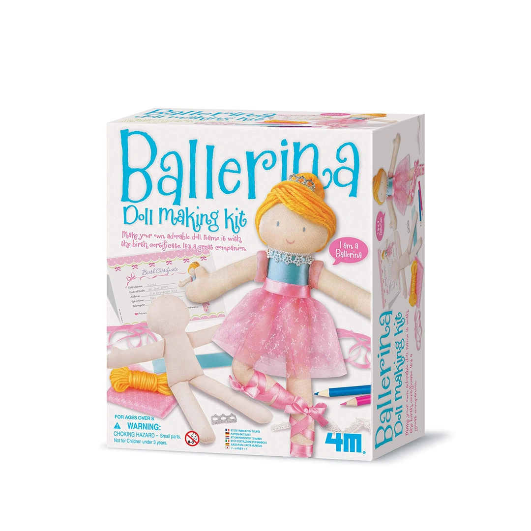 لعبة صنع العروسة البالرينا للبنات