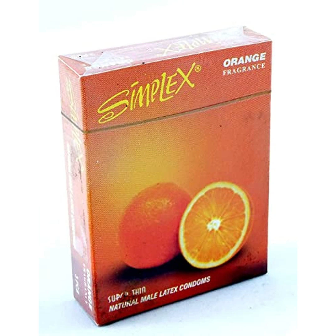 واقي ذكري برتقالي سيمبليكس - 3 قطع