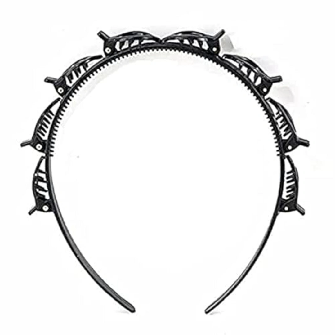 طوق شعربكلبسات - أسود