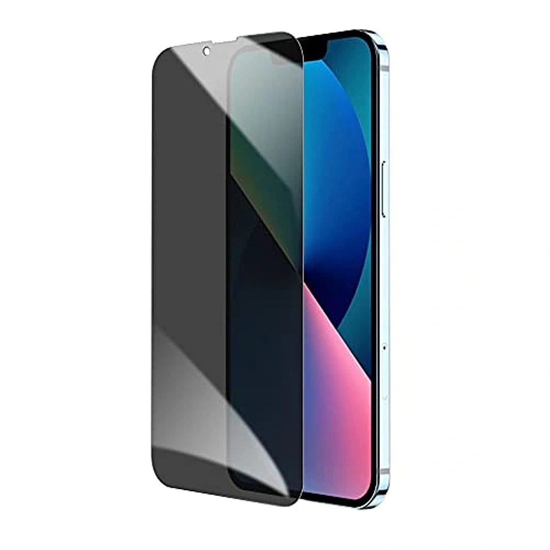 واقي شاشة زجاجي للخصوصية لهاتف iPhone 13 Pro Max 6.7