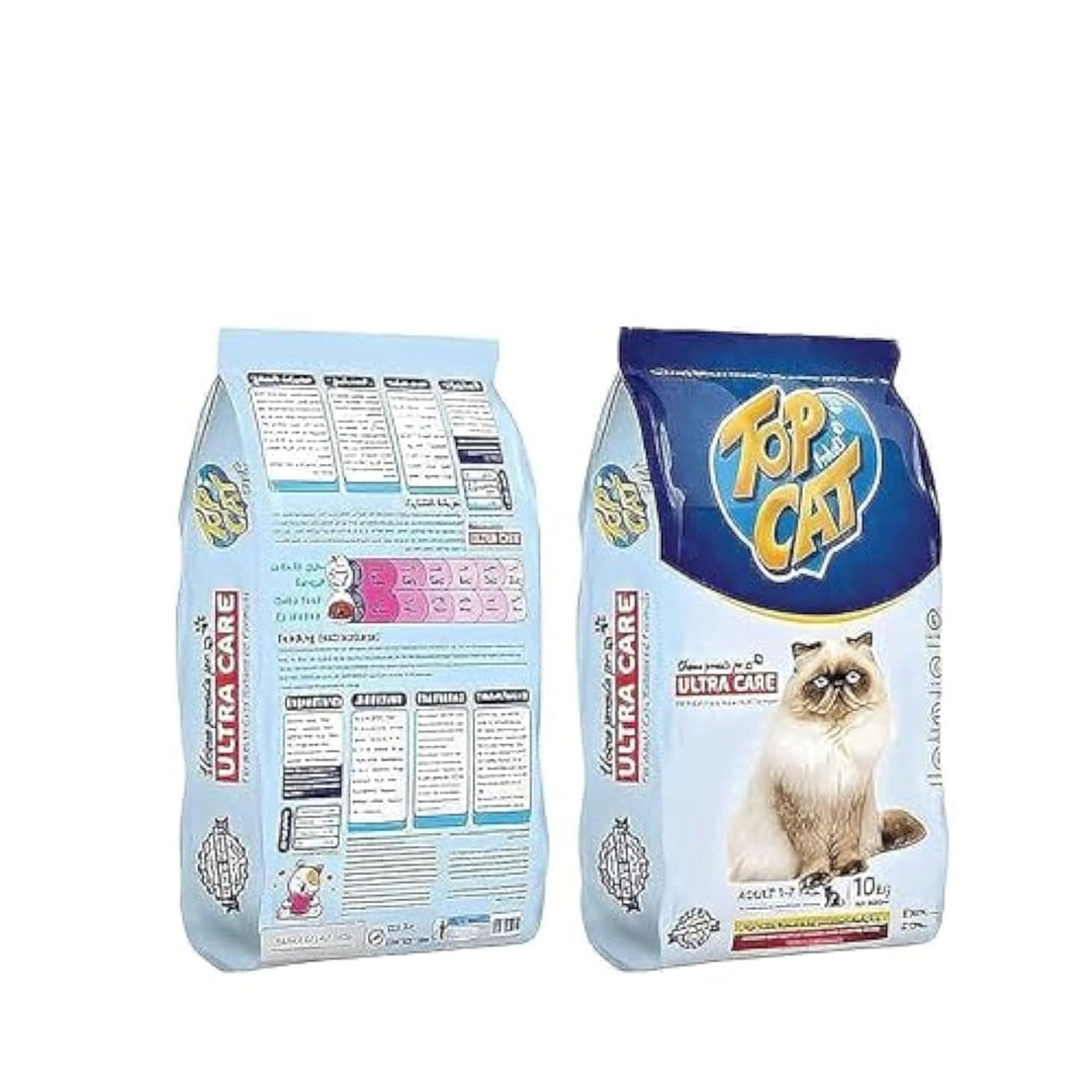 طعام القطط الكبيرة بالدجاج والسمك الجاف - 10 كيلو