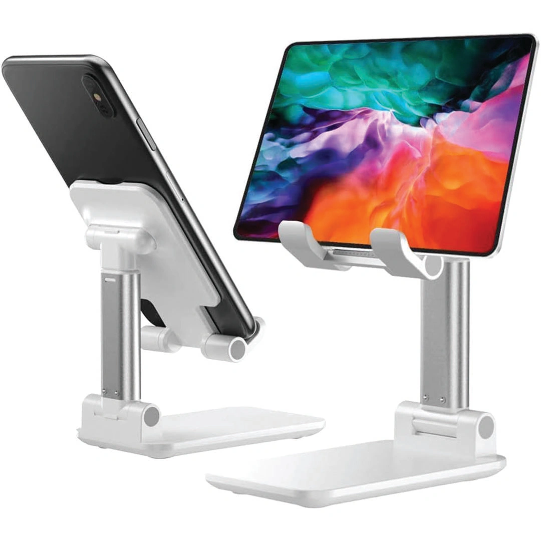 حامل موبايل قابل للطي - أبيض