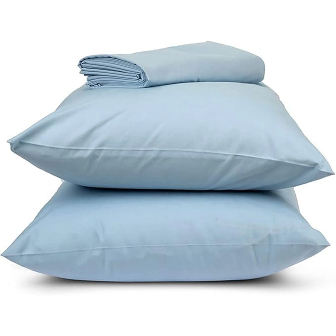 طقم ملاية سرير بأستك - 3 قطع - 260*240 سم - لبني