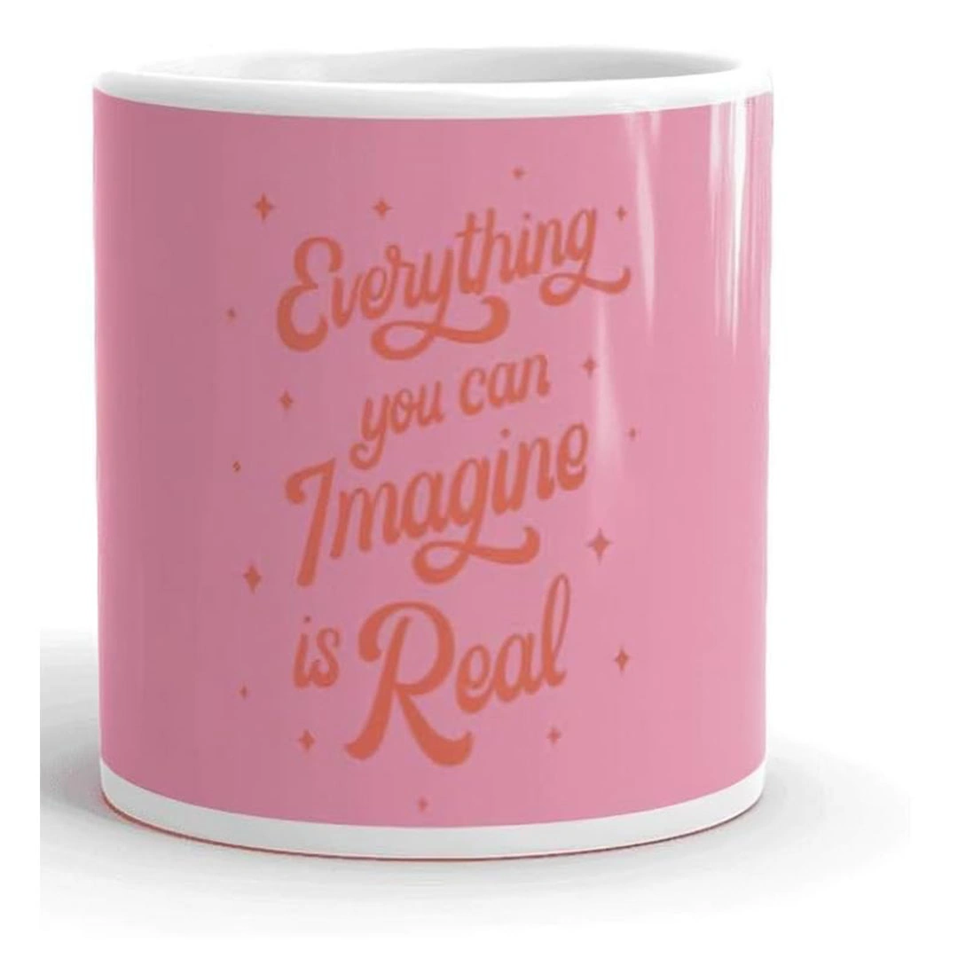 مج سيراميك مطبوع - 300 مل - بينك - AZ4927ZL