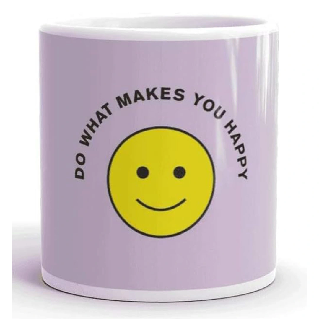 مج سيراميك مطبوع - 300 مل - موف - HK9212UR