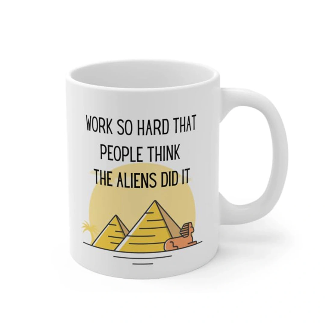 مج سيراميك مطبوع - 300 مل - أبيض - LU3247KB