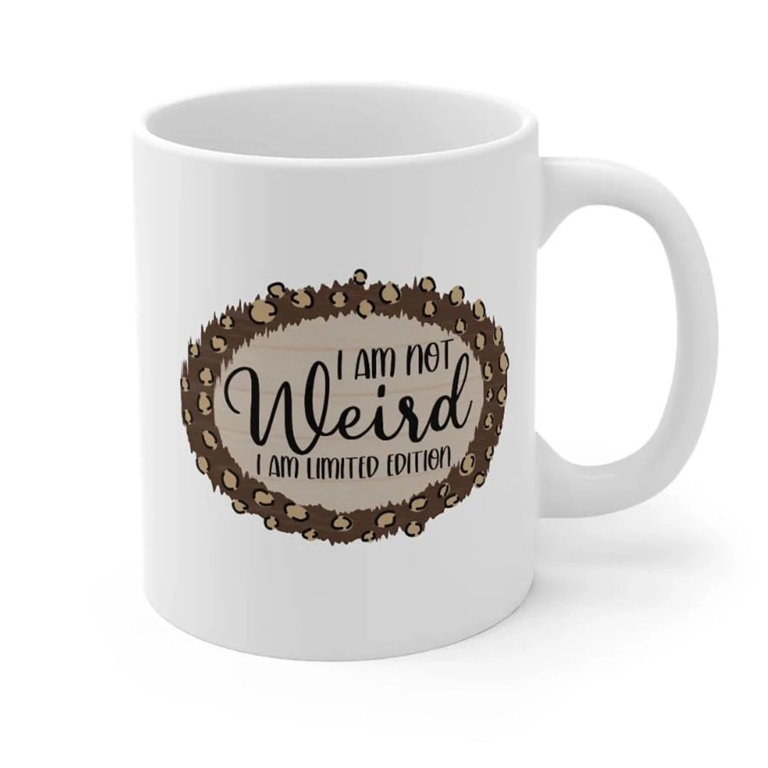 مج سيراميك مطبوع - 300 مل - أبيض - VA5769WE