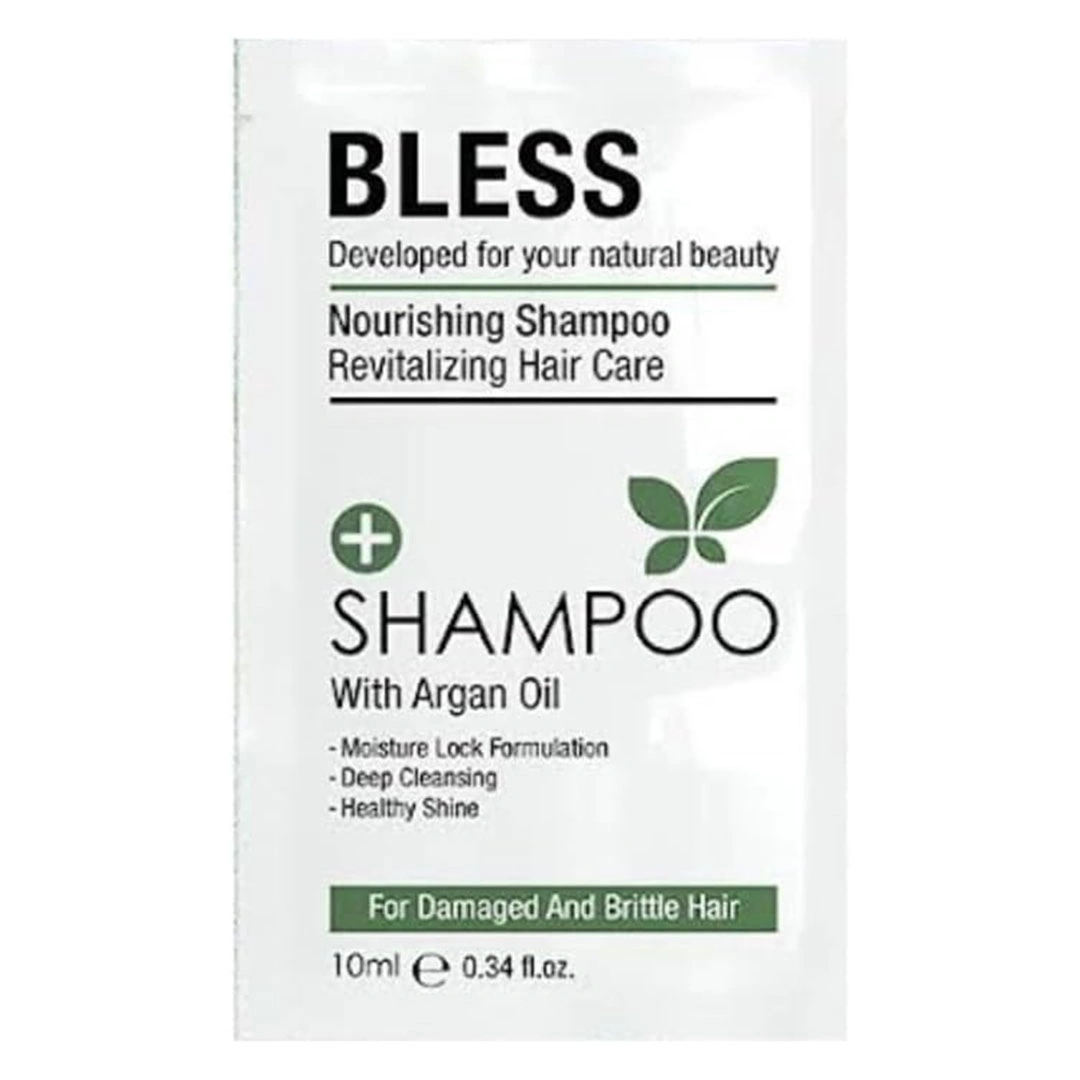 شامبو زيت الأرغان بليس - كيس 10 مل - (6 قطع)