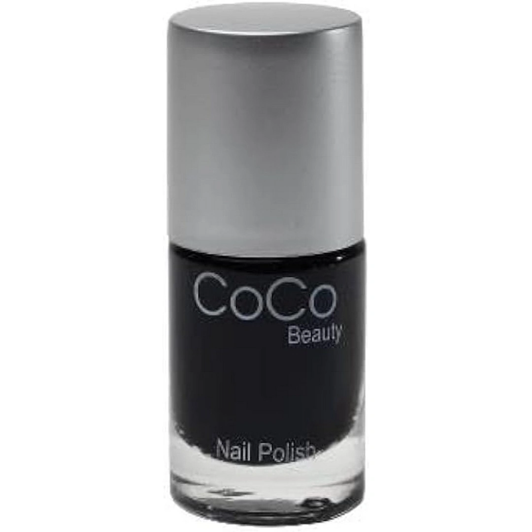 طلاء أظافر كوكو بيوتي - أسود