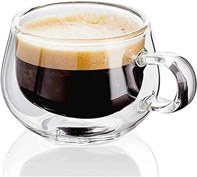 كوب للقهوة زجاجي - 100 مل