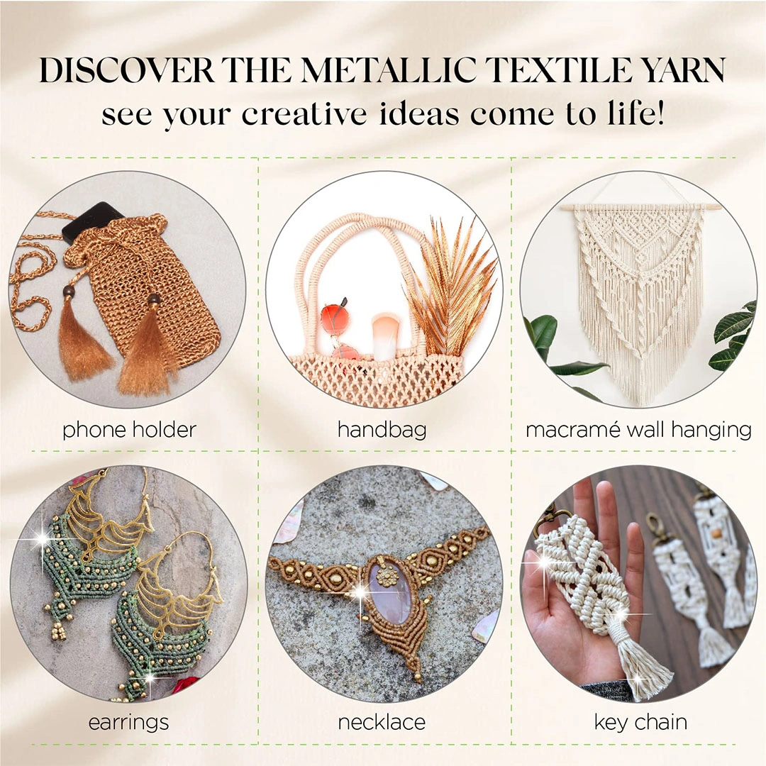 خيوط مكرمية 2 ملم × 250 متر - أزرق