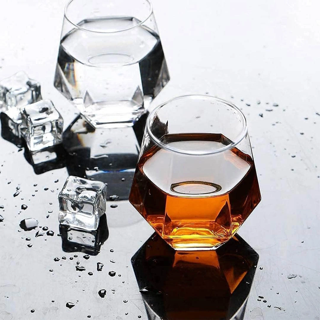 طقم أكواب شرب زجاجية - 6 أكواب