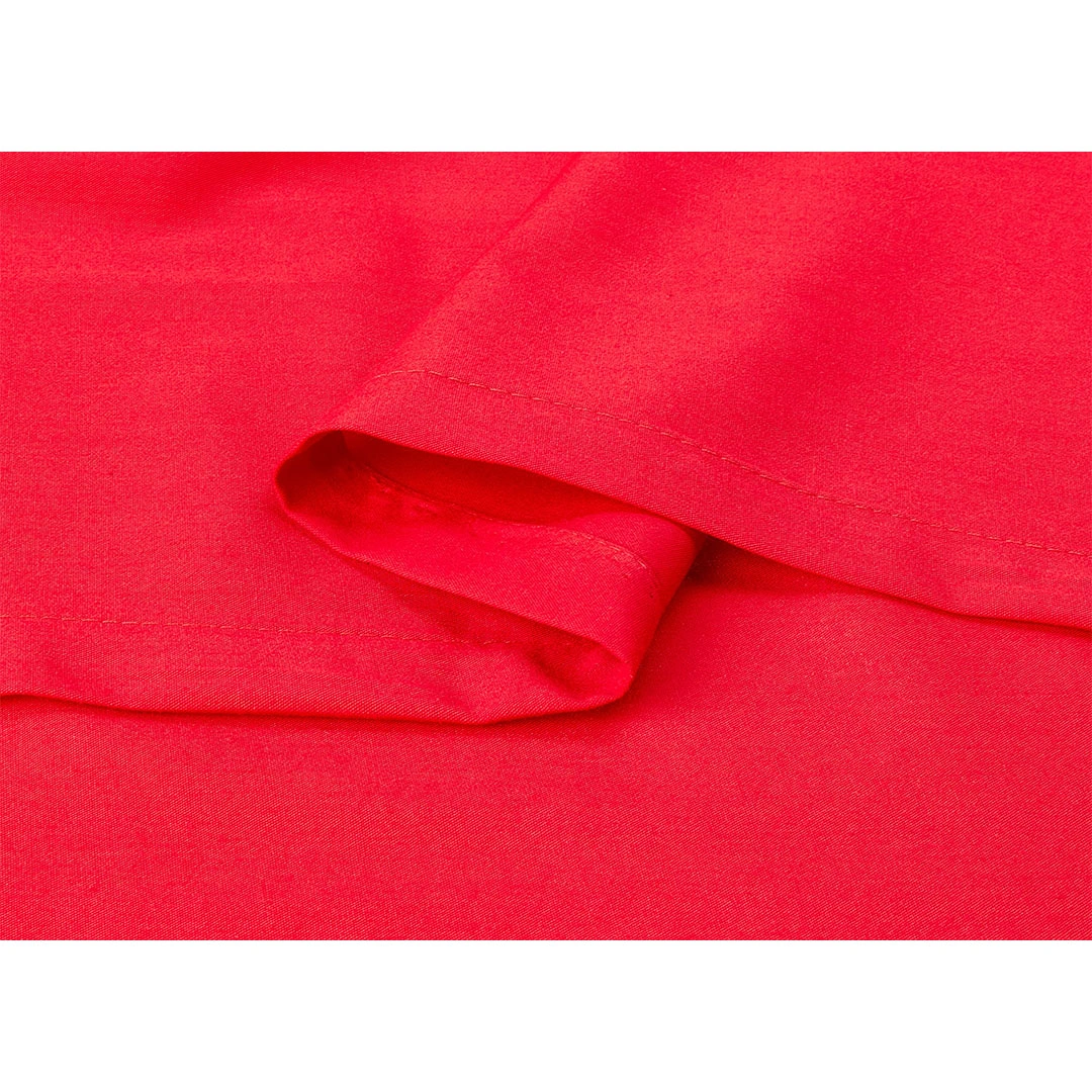 طقم مخدة الكتان - 2 قطعة  - 50*70 سم - أحمر