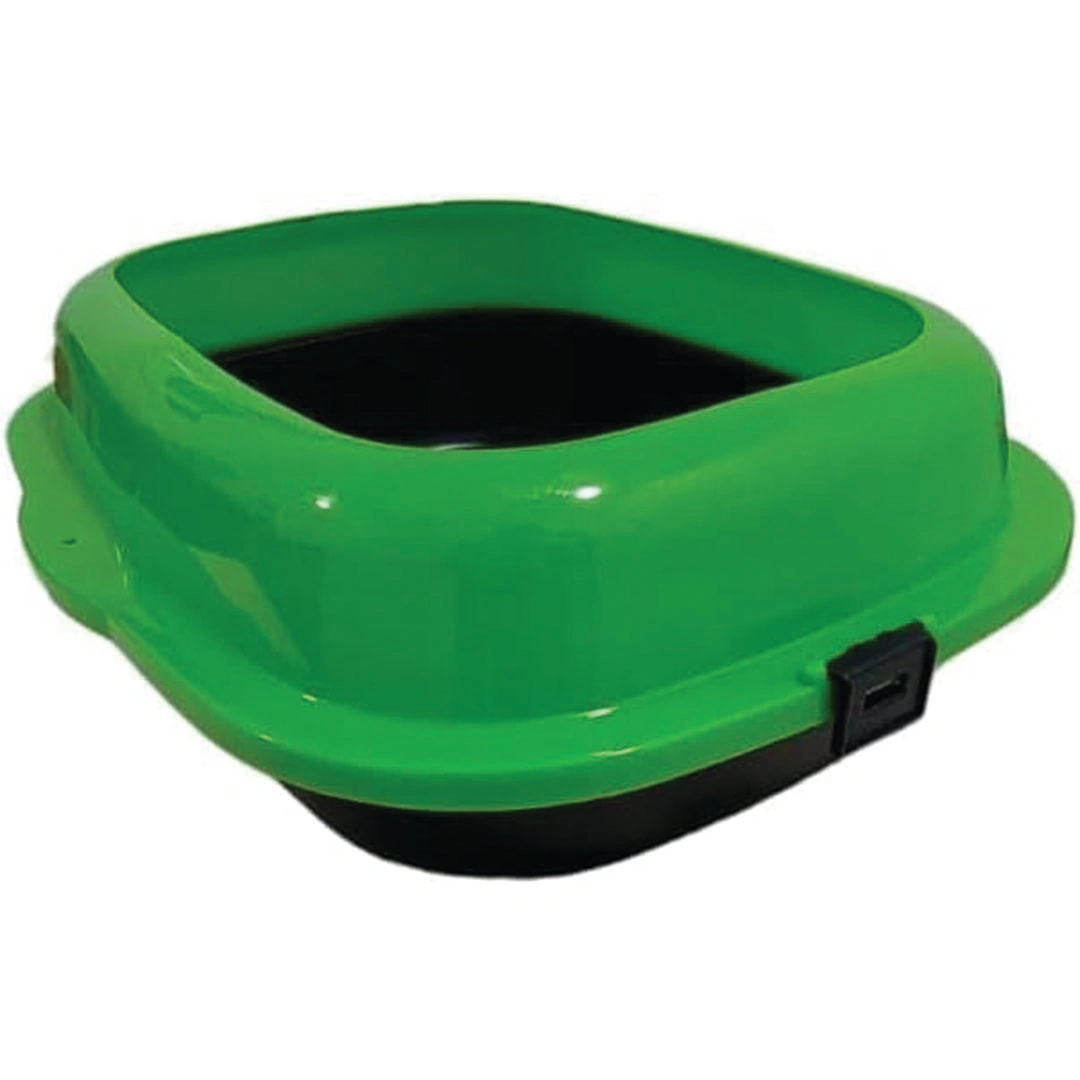 صندوق فضلات للقطط سهل الحمل والتنظيف