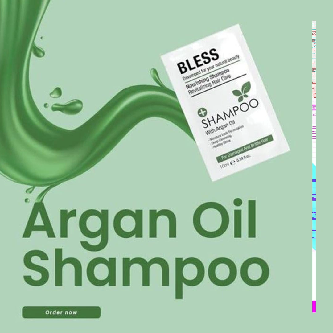 شامبو زيت الأرغان بليس - كيس 10 مل - (6 قطع)
