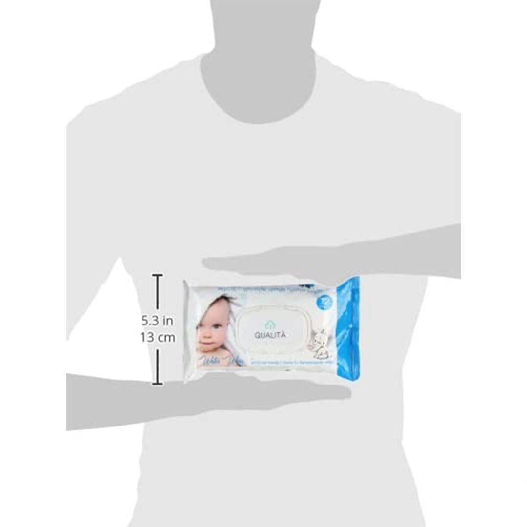 مناديل مبللة للأطفال - Qualita - 72 منديل