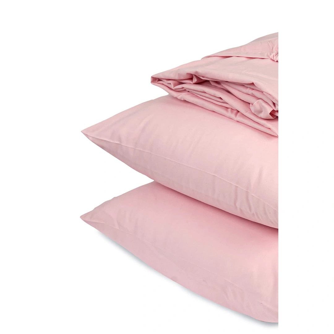 طقم ملاية سرير بأستك - 3 قطع - 120*200 سم - روز