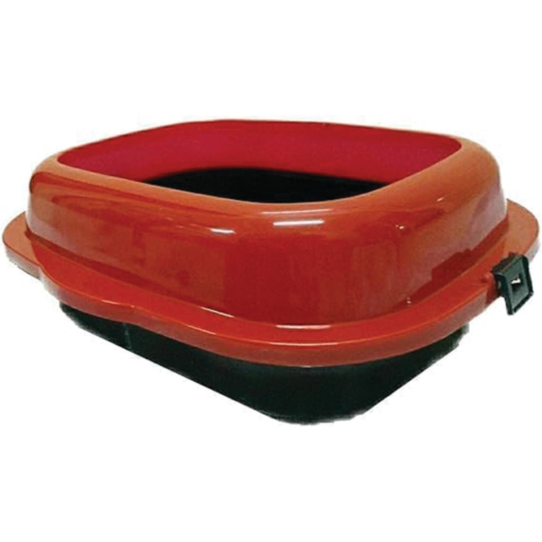 صندوق فضلات للقطط سهل الحمل والتنظيف