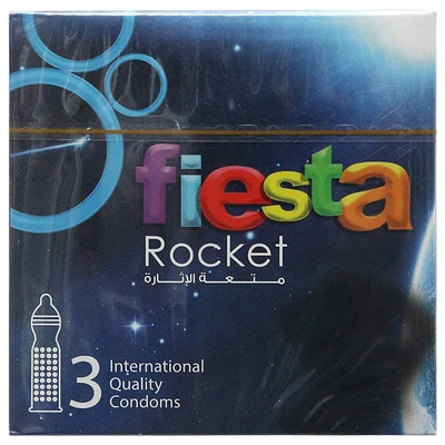 واقي ذكري روكيت محبب و مضلع