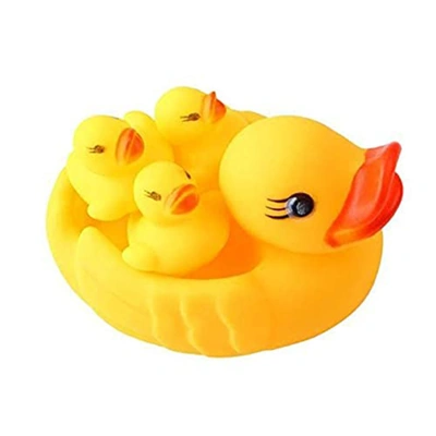 لعبة بط استحمام للأطفال - 4 قطع