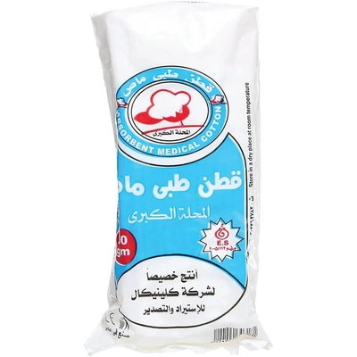 قطن طبي شديد الامتصاص - 250 جرام