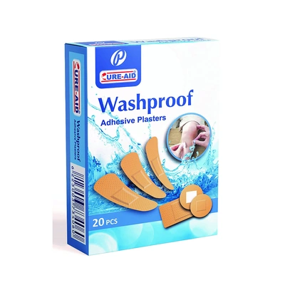 ضمادة لاصقة مقاومة للغسل والماء من كيور إيد - 20 قطعة