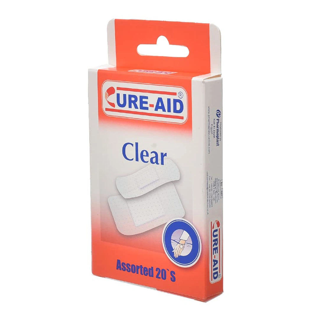 ضمادة شفافة كيور إيد - 20 قطعة