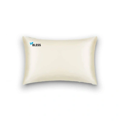 غطاء مخدة من بليس- بيج - 50x70 سم