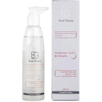 غسول جل منظف ​​الوجه BG بتركيبة مرطبة - 200 مل