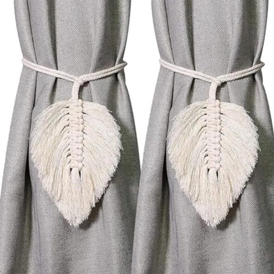 رباط الستائر - شكل ورقة شجر