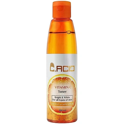 تونر فيتامين سي من BG منظف عميق للمسام مع حمض الهيالورونيك - 200 مل