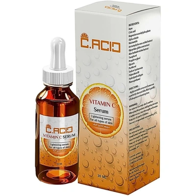 سيروم فيتامين سي من BG يقلل من الخطوط الدقيقة والبقع الداكنة - 30 مل