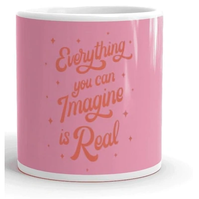 مج سيراميك مطبوع - 300 مل - بينك - AZ4927ZL