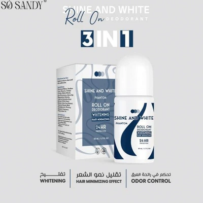 مزيل عرق رول للتبييض سو ساندي - فانتوم - 50 مل