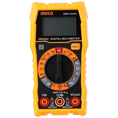 جهاز قياس متعدد رقمي من إنجكو - 600 فولت - DM2002