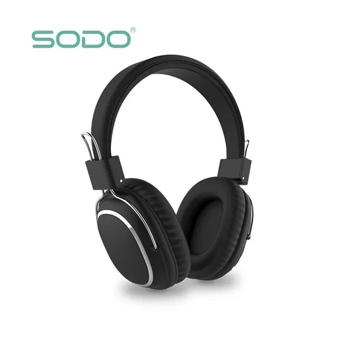 سماعات أذن لاسلكية SODO - أسود - Sd-1004