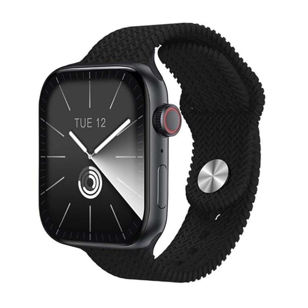 ساعة سمارت اتش كي برو بلس - شاشه امولد 1.28 بوصة - اسود