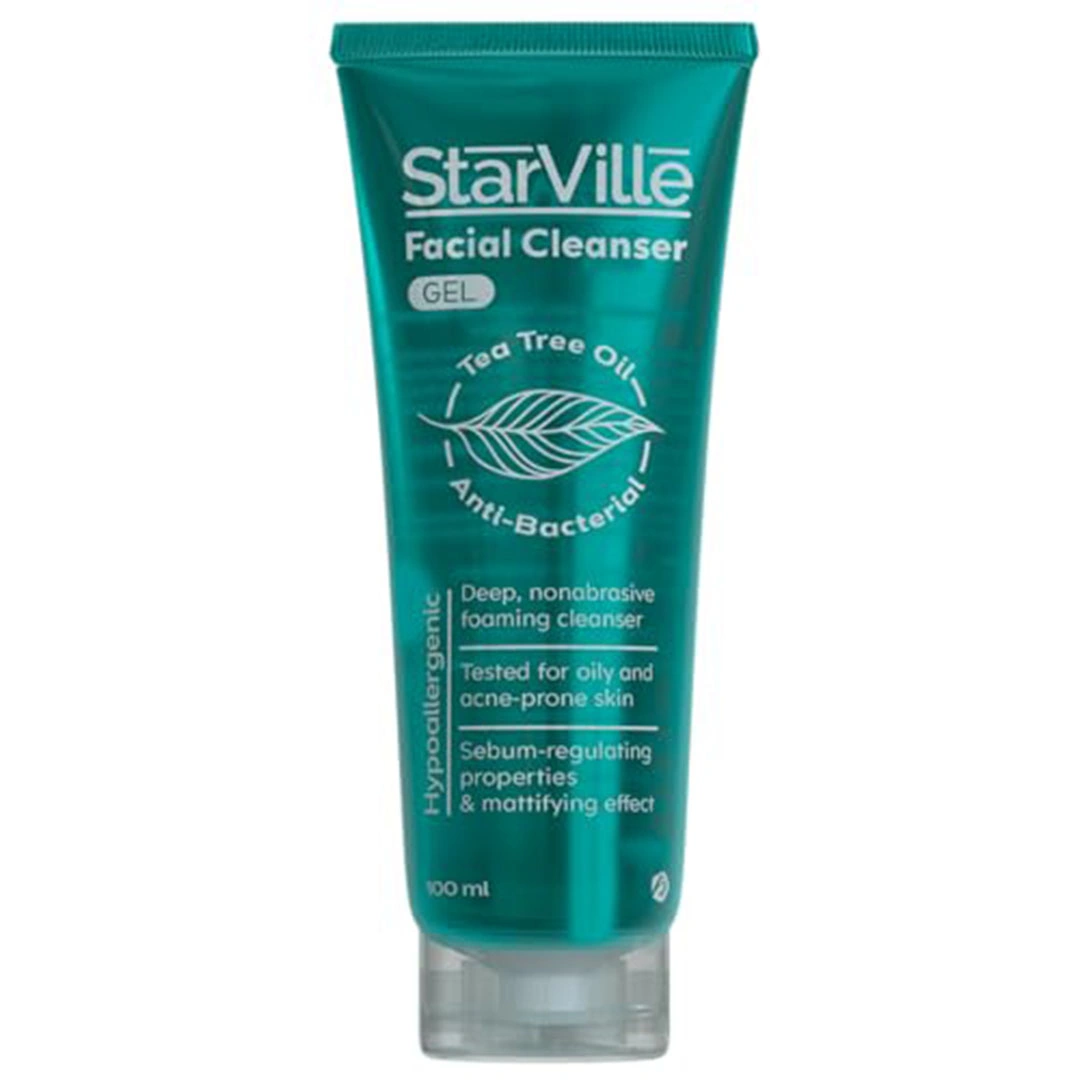 جل منظف الوجه المضاد للبكتيريا من ستارفيل بزيت شجرة الشاي - 100 مل