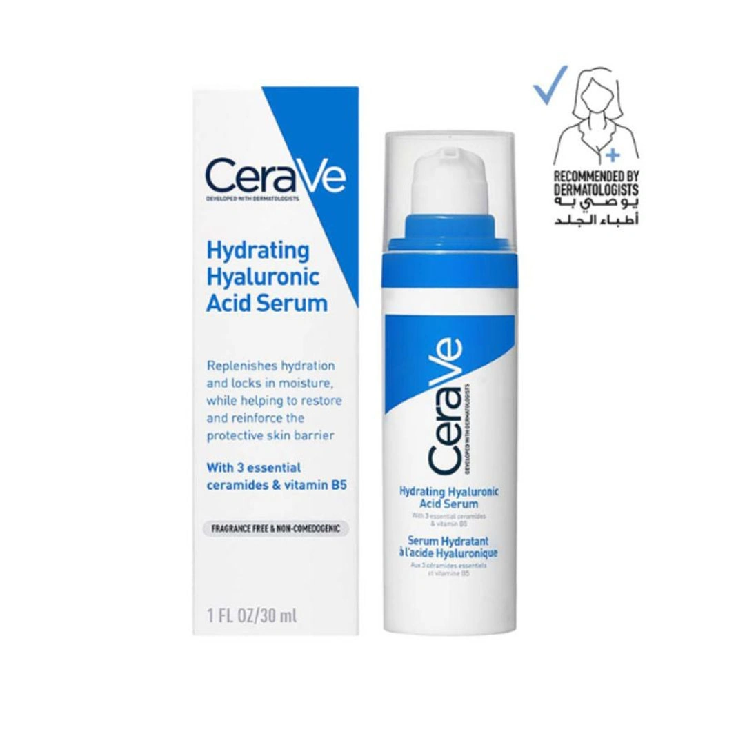 سيروم حمض الهيالورونيك ترطيب مركز لجميع أنواع البشرة -  30مللي