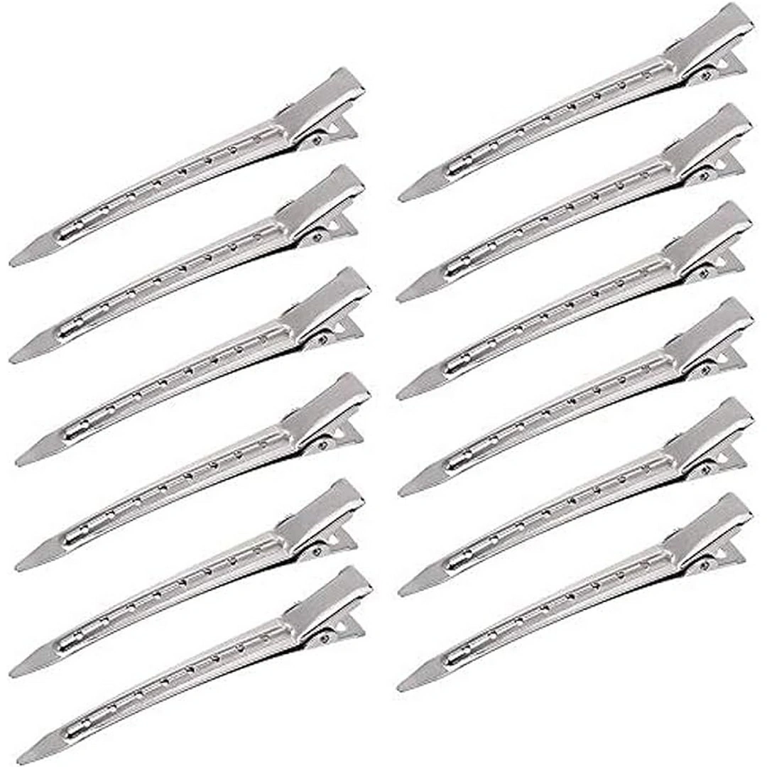 مشبك شعر حديد للنساء -12 قطعه