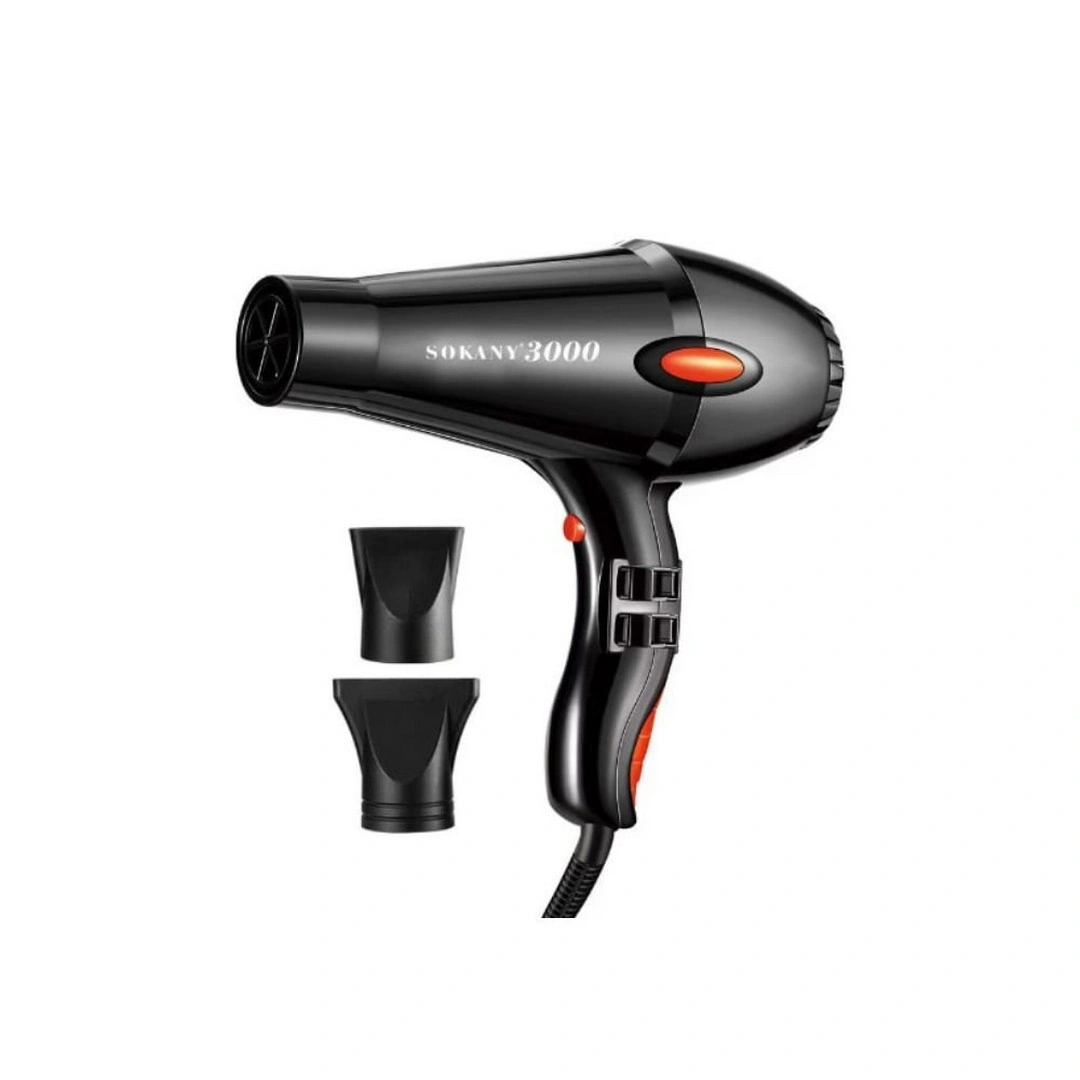 مجفف شعر سوكاني - 2000 وات - أسود - SK-3001