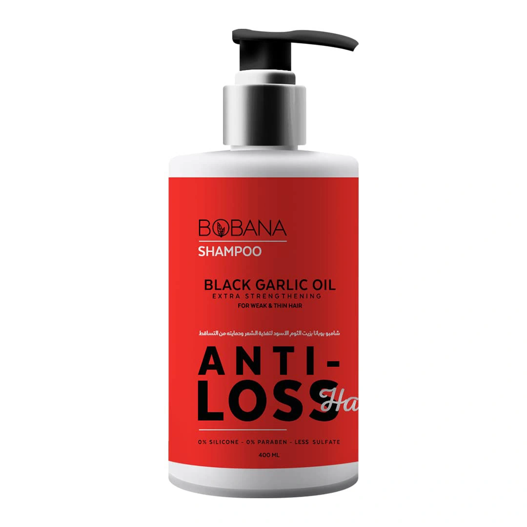 شامبو بوبانا بخلاصة زيت الثوم - 400 مللي