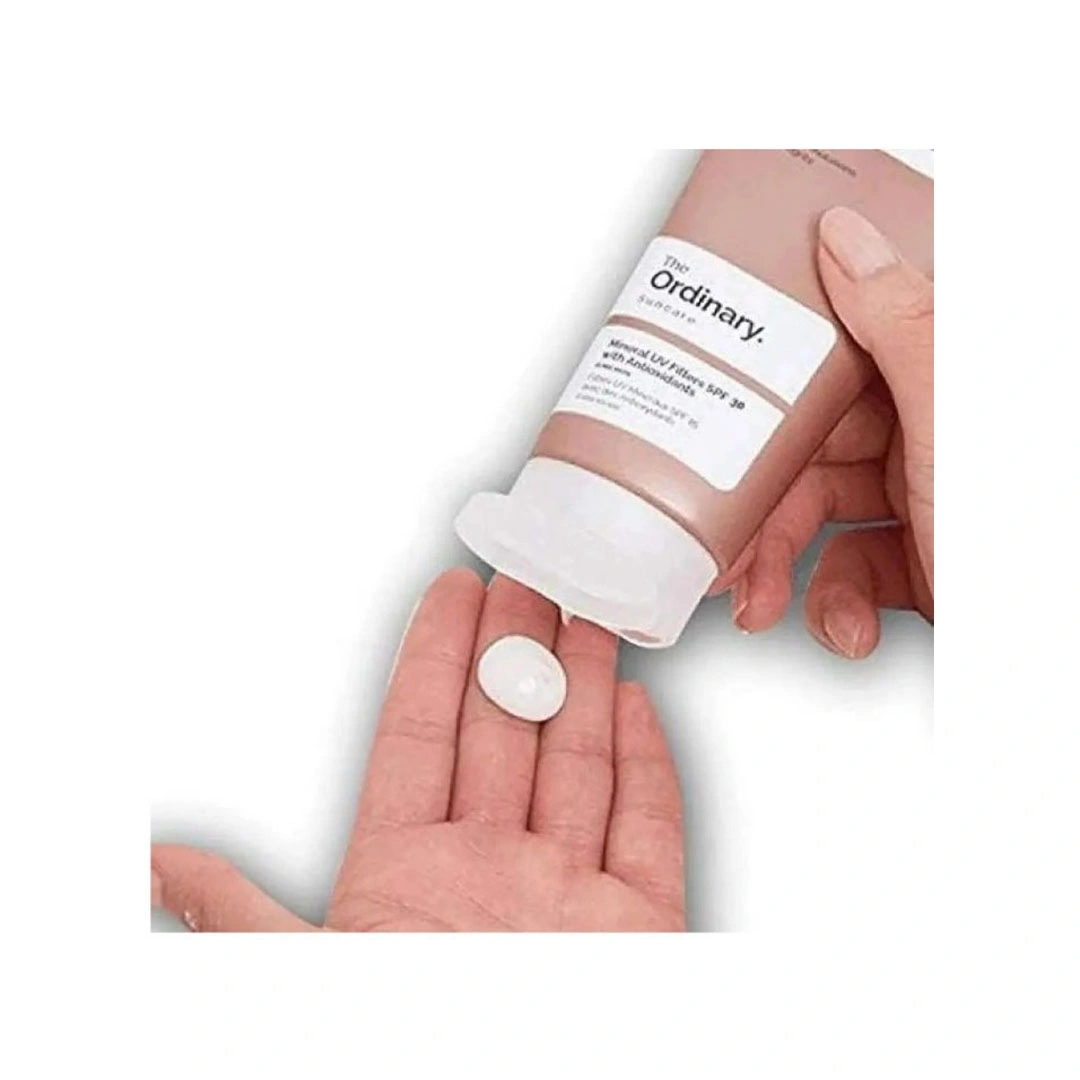 واقي شمس معدني بمعامل حماية 30 ومضادات أكسدة - 50 مللي