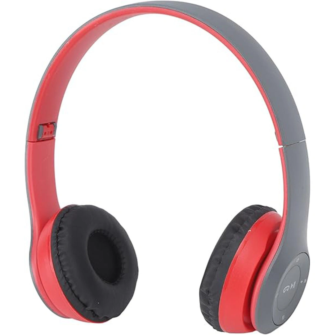 سماعة رأس بلوتوث لاسلكية للألعاب - أحمر - P47