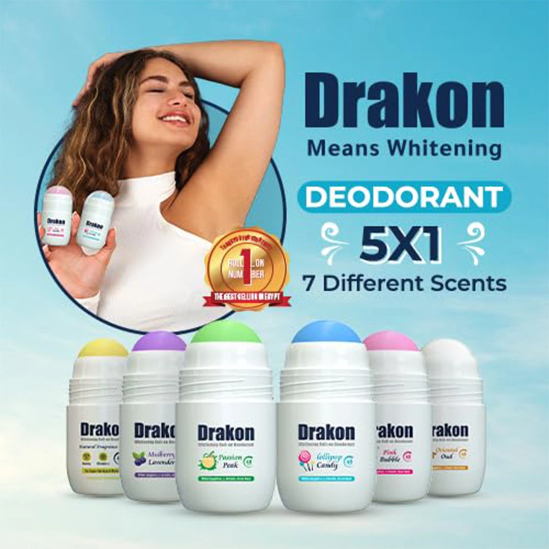 دراكون رول أون مزيل عرق بنكهة الكاندي - 50 مل