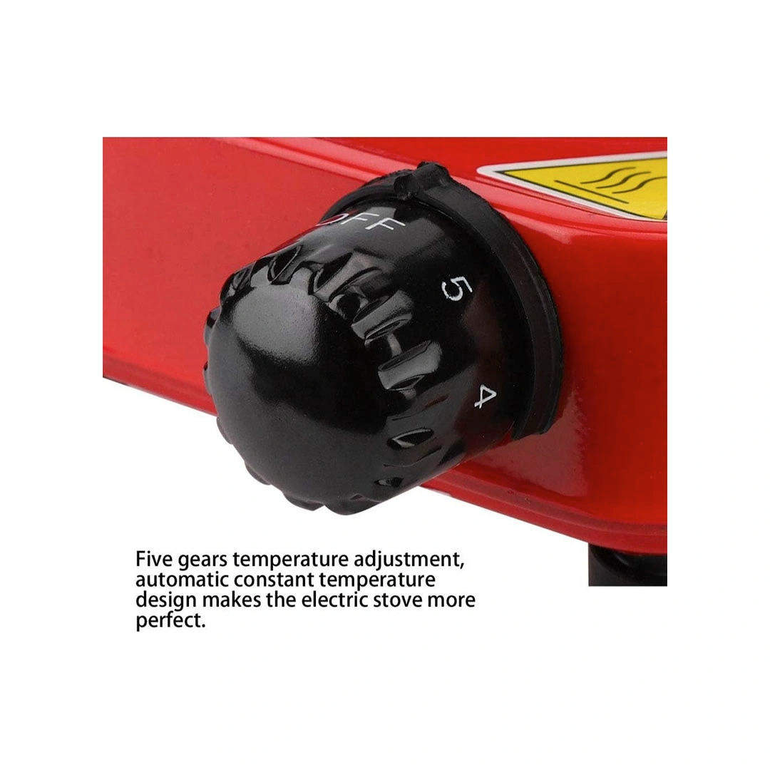 سخان كهربائي للطهي 1009 – 500 وات - أحمر