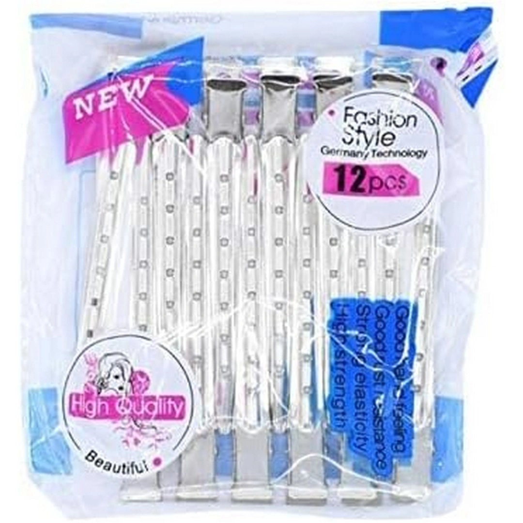 مشبك شعر حديد للنساء -12 قطعه